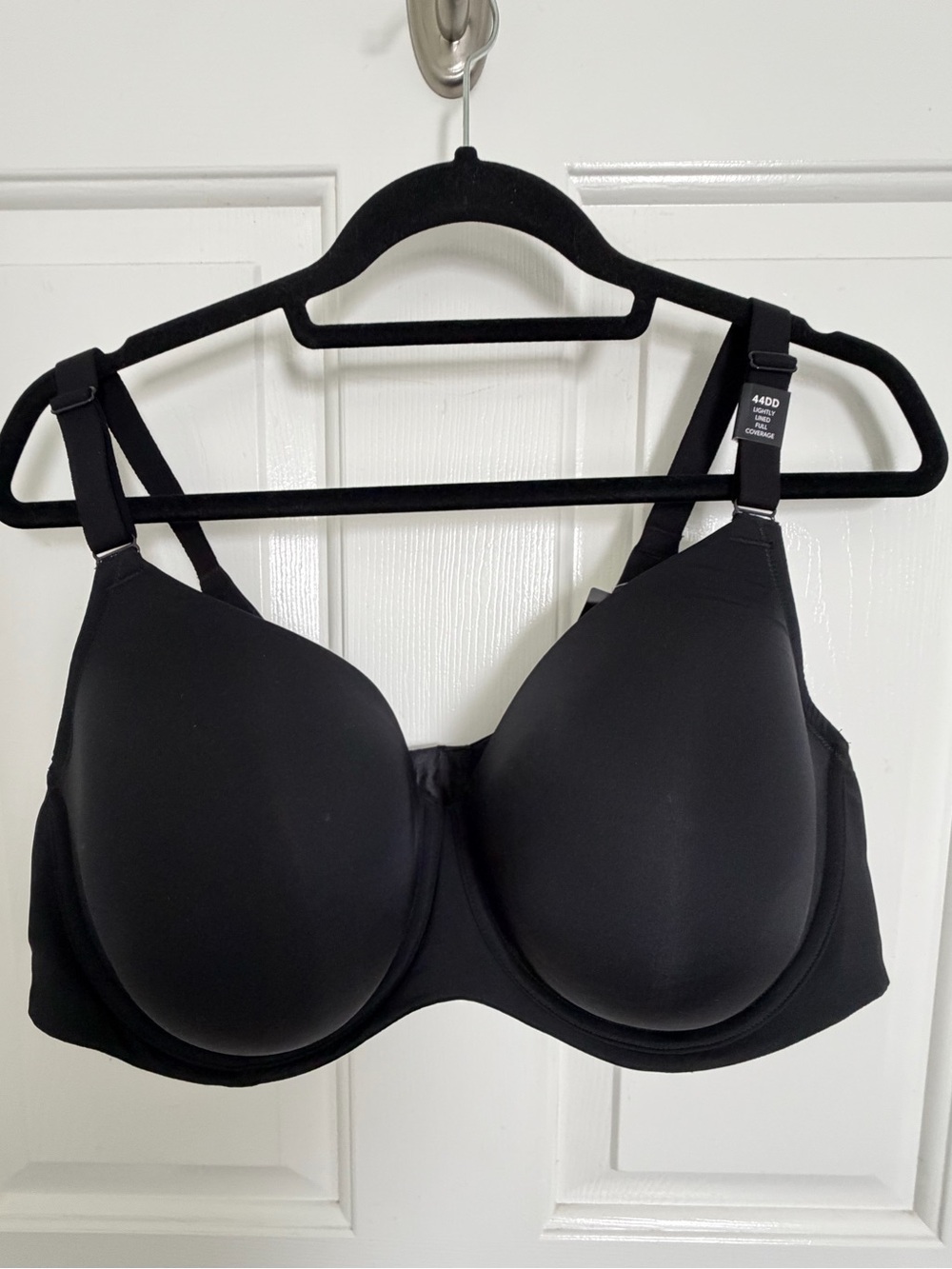 NWT Torrid Black 360 Back Smoothing Lightly Lined Full Coverage Bra 44DD